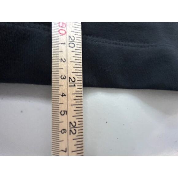 Armani Exchange Womens Black Hoodie Logo Cuffs Full-Zip Closure Size L - Picture 10 of 10